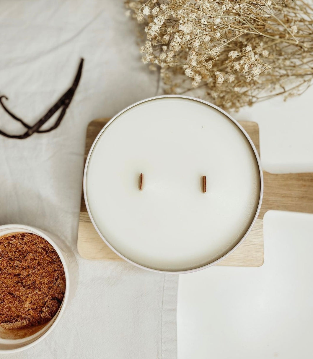 Pumpkin Crunch Cake Candle